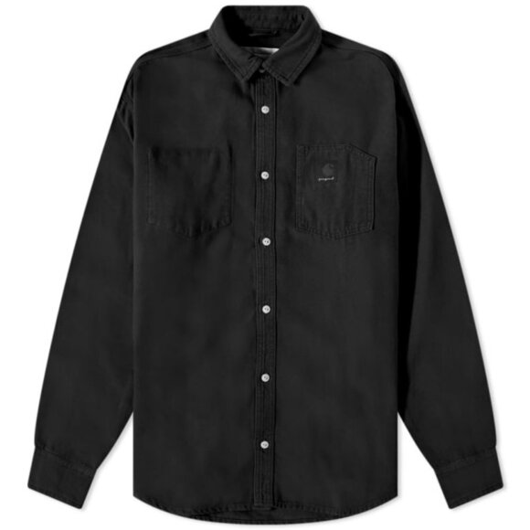 Carhartt WIP x Toogood Draughtsman Tony Shirt in Black Medium - Picture 2 of 6